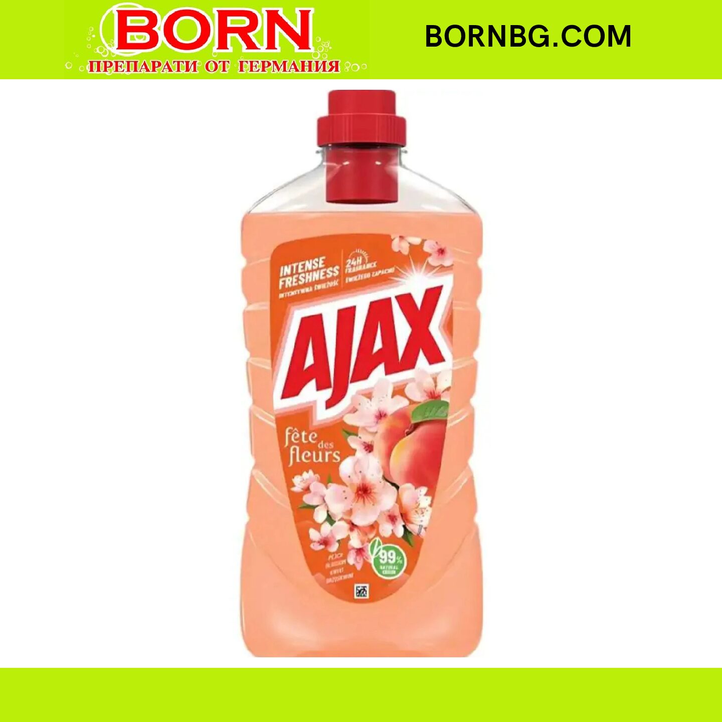 Аякс препарат за почистване на под Ajax , 1 л.